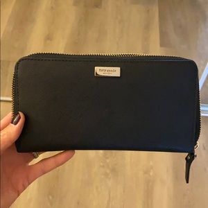 Kate Spade Black Continental Wallet